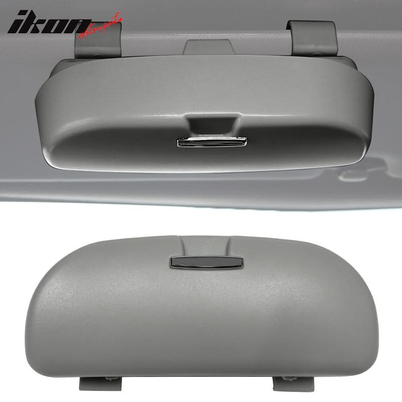 Universal Black Auto Car Sunglasses Holder Organizer Sun Visor Box ABS