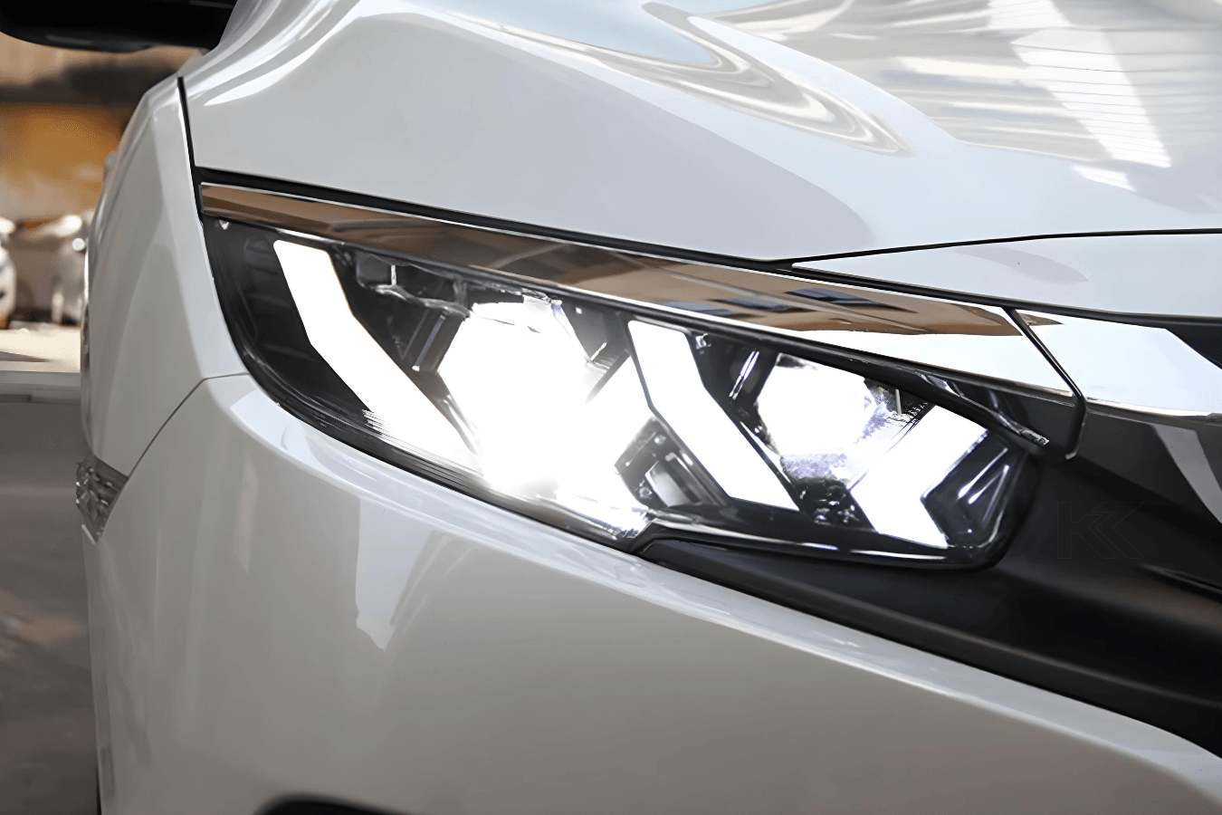 Honda Civic X Lambo Style LED Headlights (2017 - 2020)