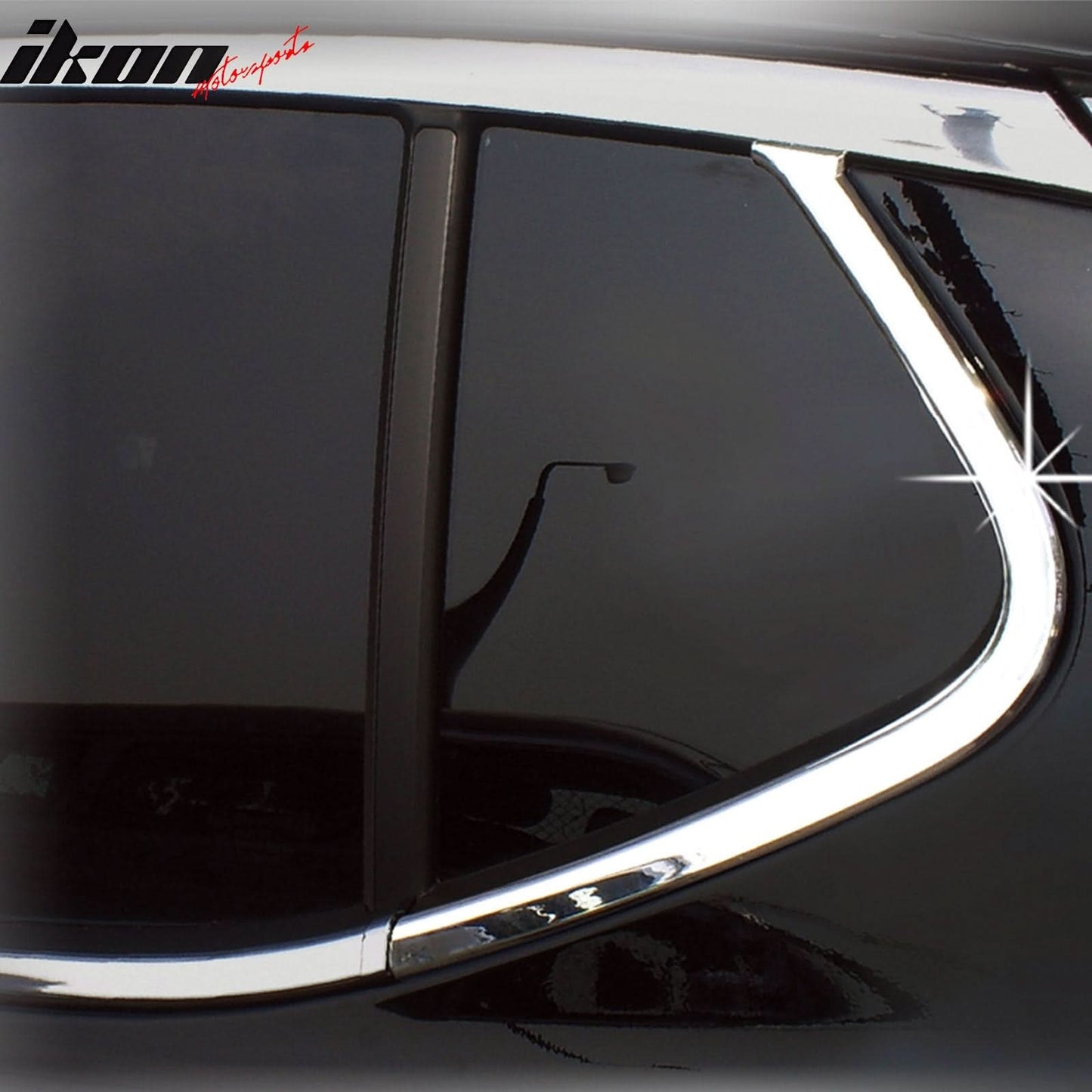 2011-2013 Kia Optima Chrome 2PCS Window C-Pillar Molding Trim ABS