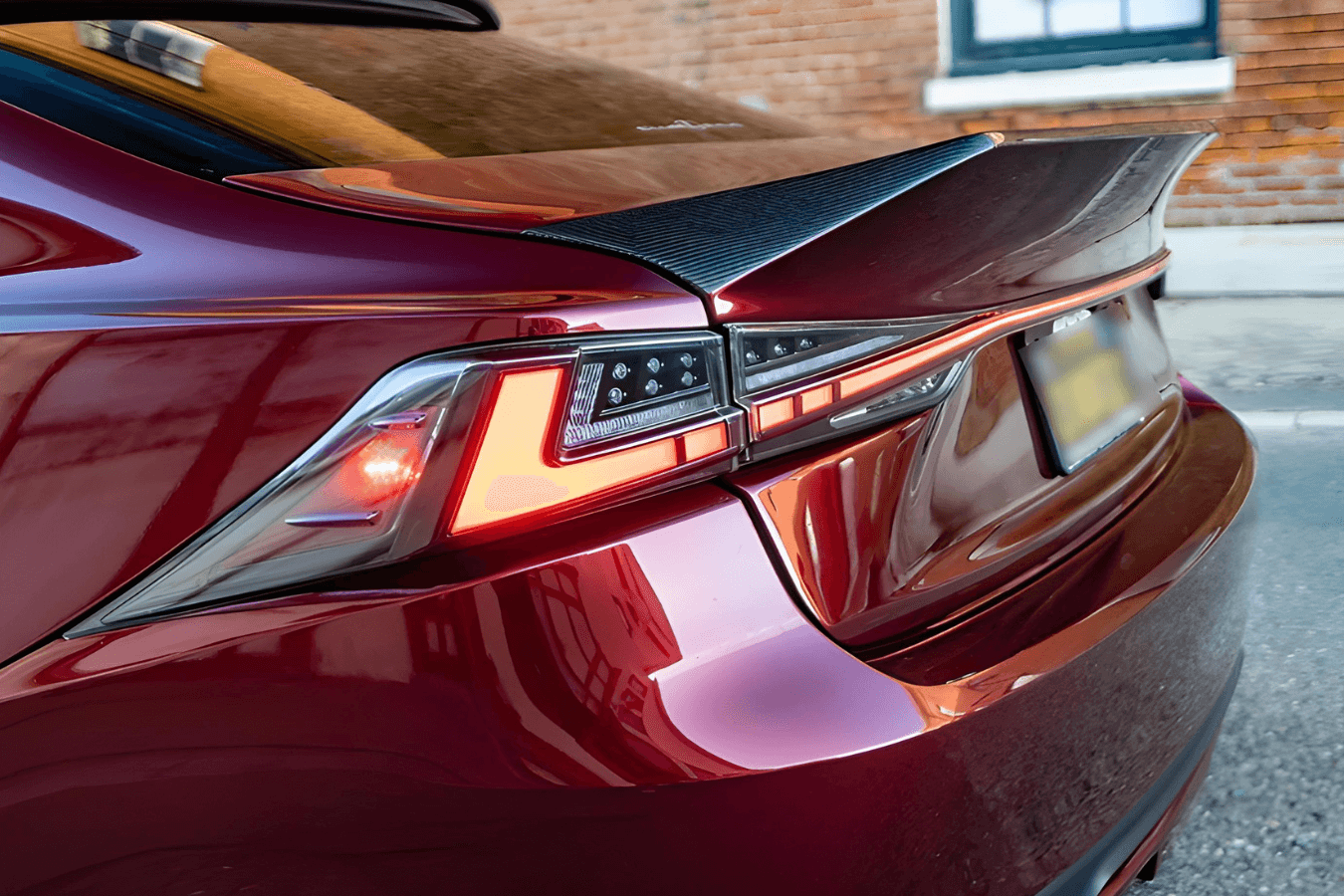Lexus IS 300h Modern Tail Light Upgrade (RGB Color Changing) LED Tail Lights (2014-2020)