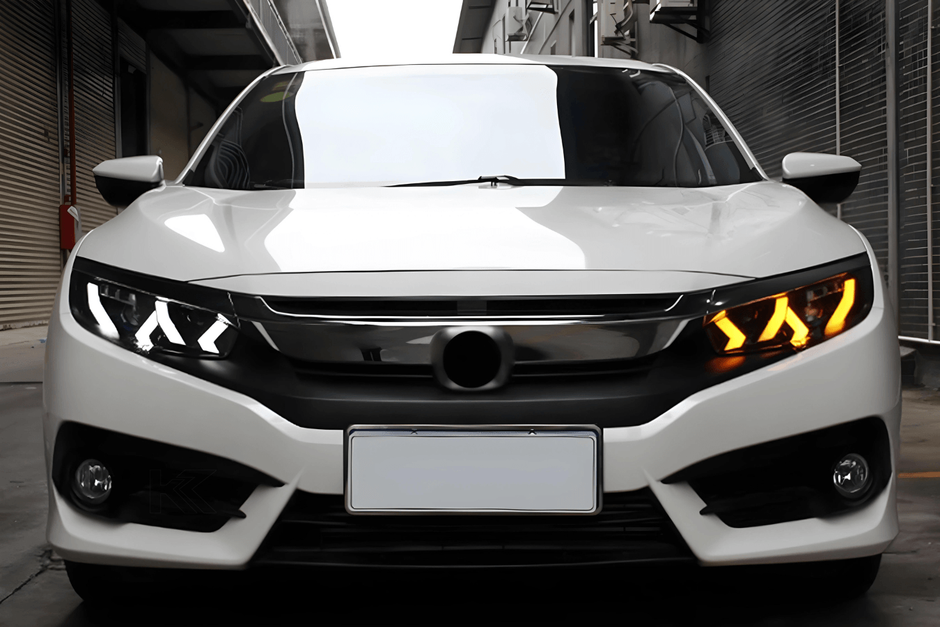 Honda Civic X Lambo Style LED Headlights (2017 - 2020)