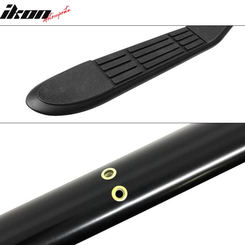 Fits 02-09 Chevy TrailBlazer GMC Envoy 3" Side Step Bar Running Board