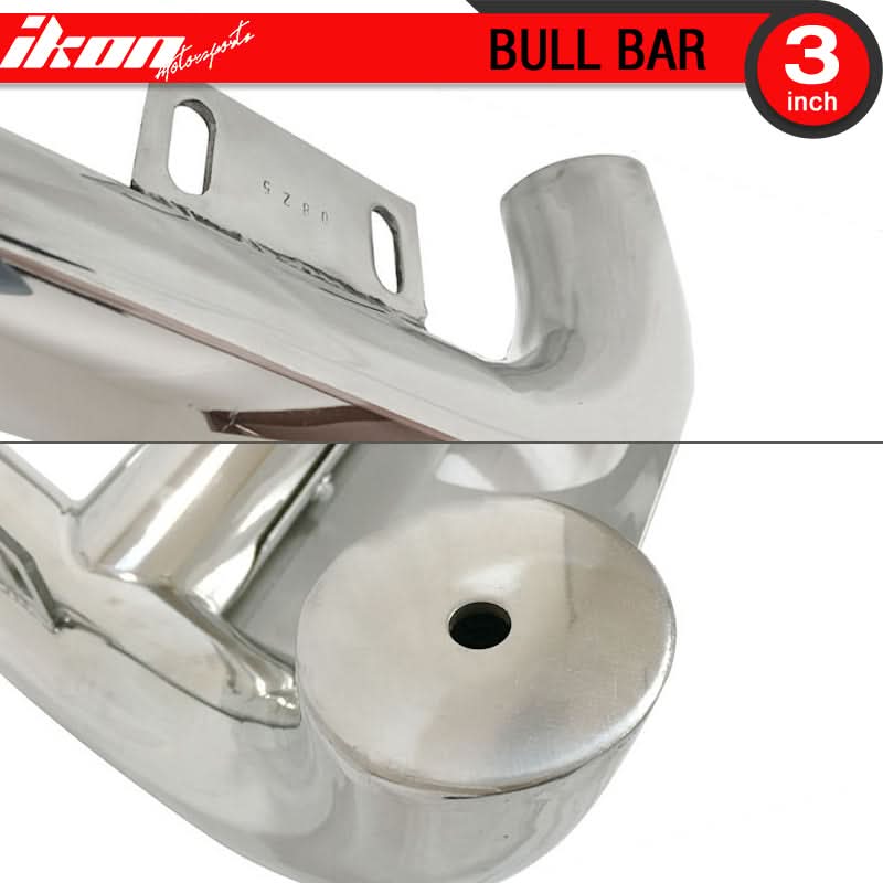 2005-2007 Ford F250 F350 F450 F550 SuperDuty Bull Bar Stainless Steel