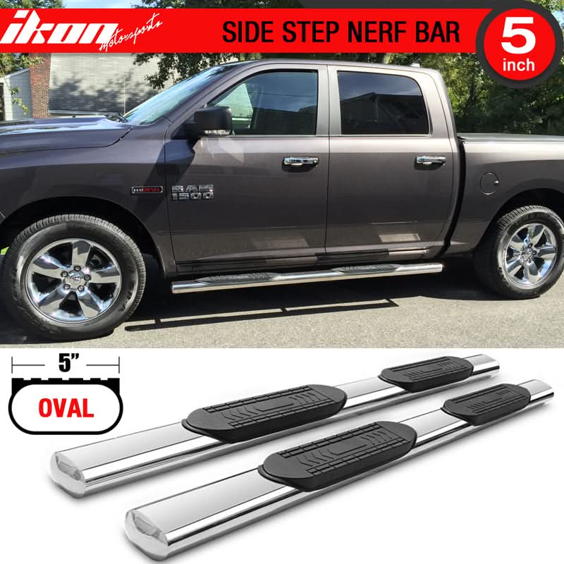 2007-2018Â Chevrolet Silverado & GMC Sierra Crew Cab 5" Running Boards