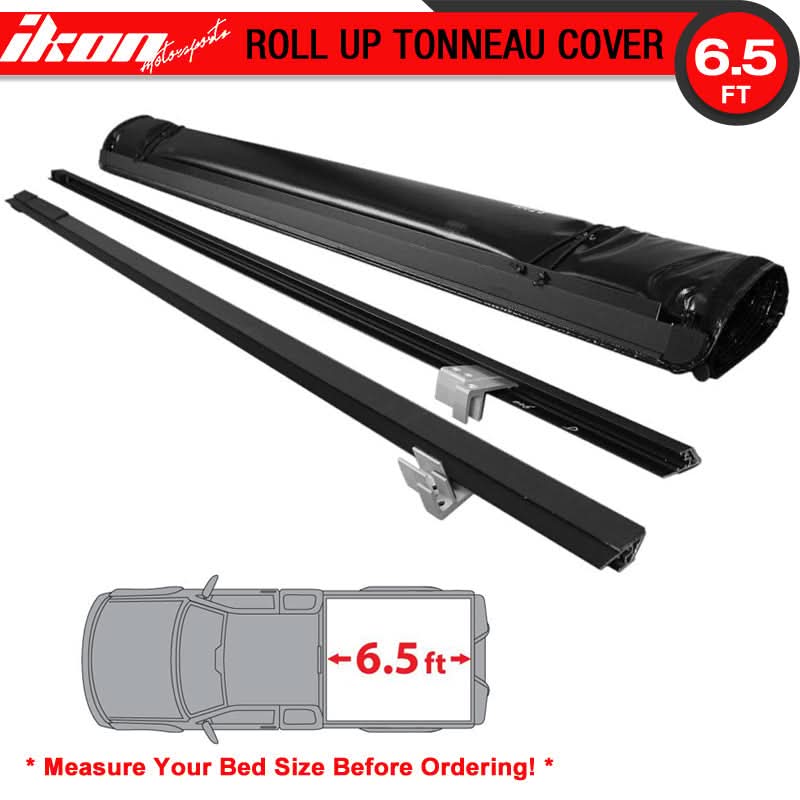 2007-2013 Chevy Silverado GMC Sierra Soft 6.5ft/78" Bed Tonneau Cover