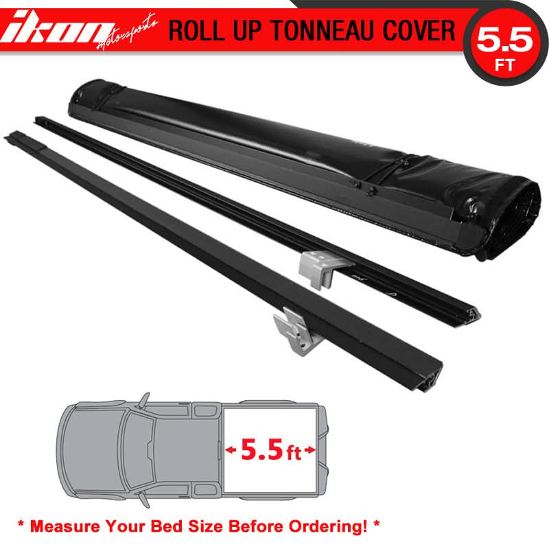 2007-2016 Tundra SR5 Crewmax 5.5ft Bed Lock Soft Roll Up Tonneau Cover