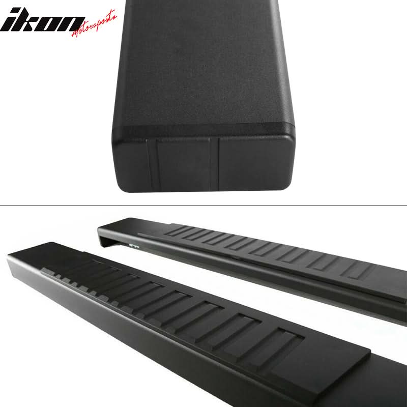 2009-2023 Dodge Ram 1500 2500 3500 5 in Black Running Boards Aluminium