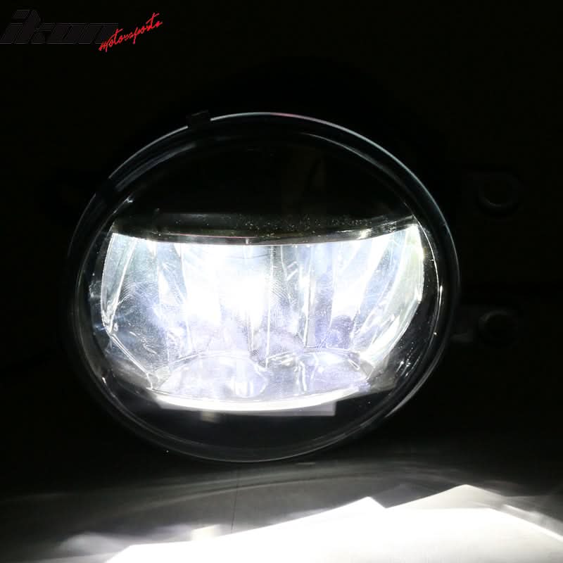 Universal Toyota Car Factory  Clear Lens Front Bumper Fog Lights Lamps