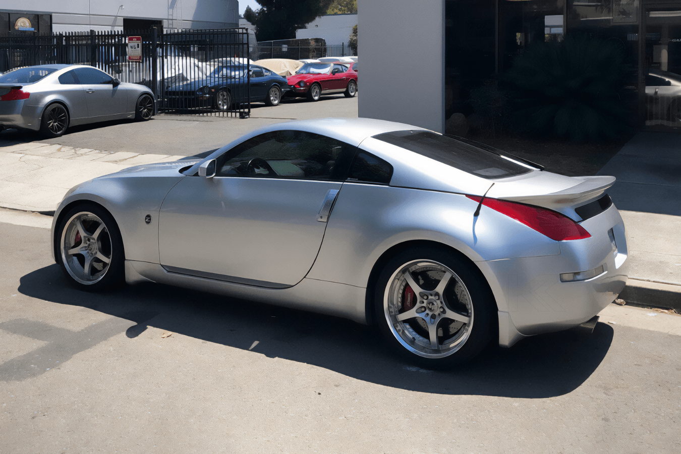 Nissan Fairlady 350z Black Stillen Look Duck Tail Trunk Spoiler (2002 - 2008)