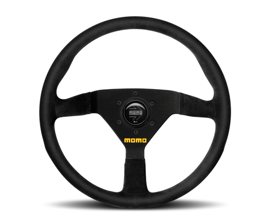 Momo MOD78 Steering Wheel 350 mm -  Black Suede/Black Spokes