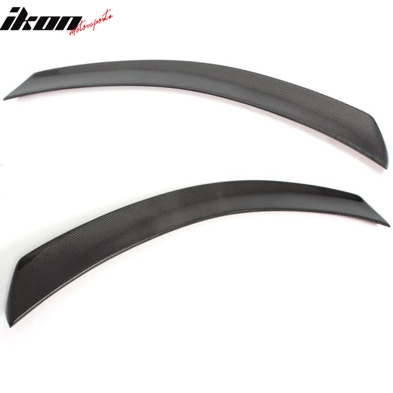 2008-2014 Benz C-Class W204 V Style Trunk Spoiler Wing Carbon Fiber