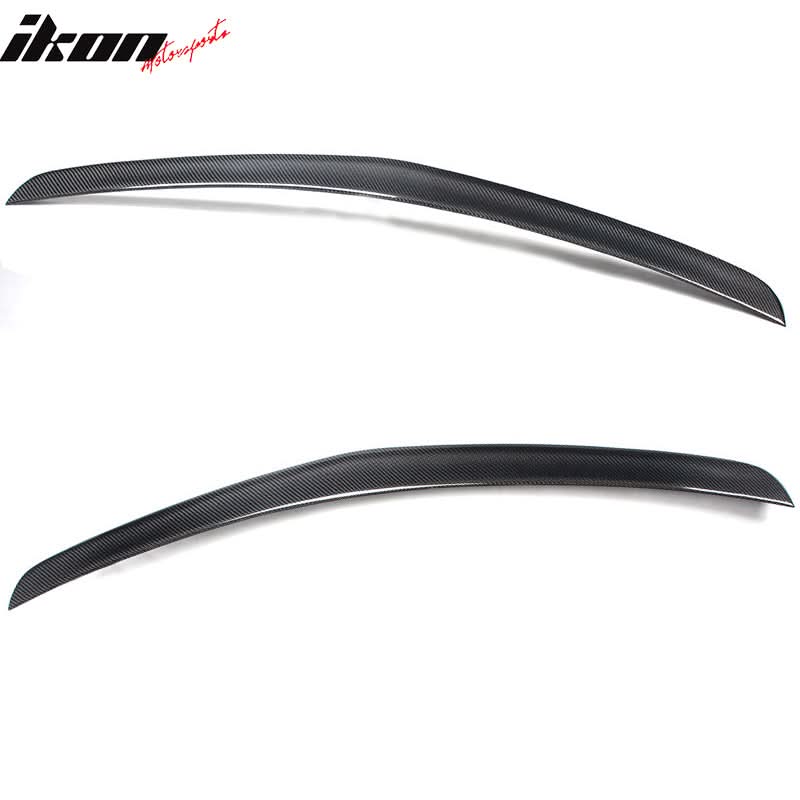 2010-2016 Benz W212 E Class AMG Style Trunk Spoiler Wing Carbon Fiber