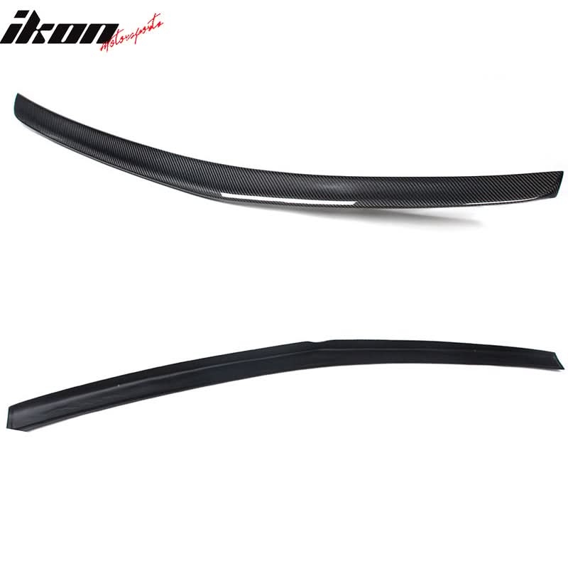 2010-2016 Benz W212 E Class AMG Style Trunk Spoiler Wing Carbon Fiber