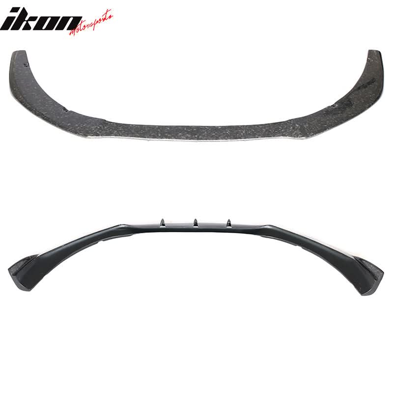 2013-2017 Audi S5 Facelift B8 JC Front Bumper Lip Forged Carbon Fiber