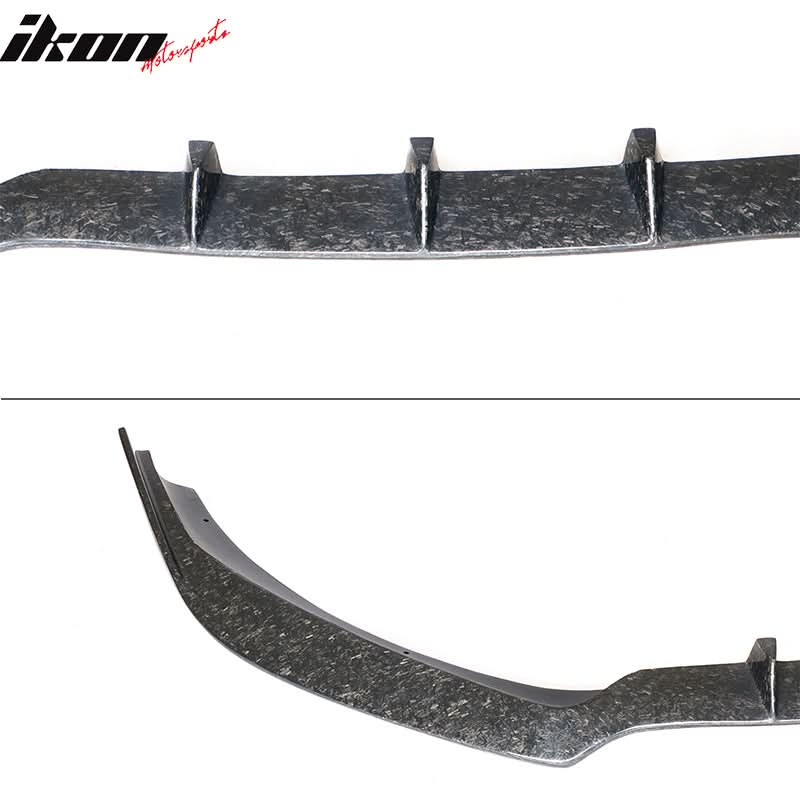 2013-2017 Audi S5 Facelift B8 JC Front Bumper Lip Forged Carbon Fiber