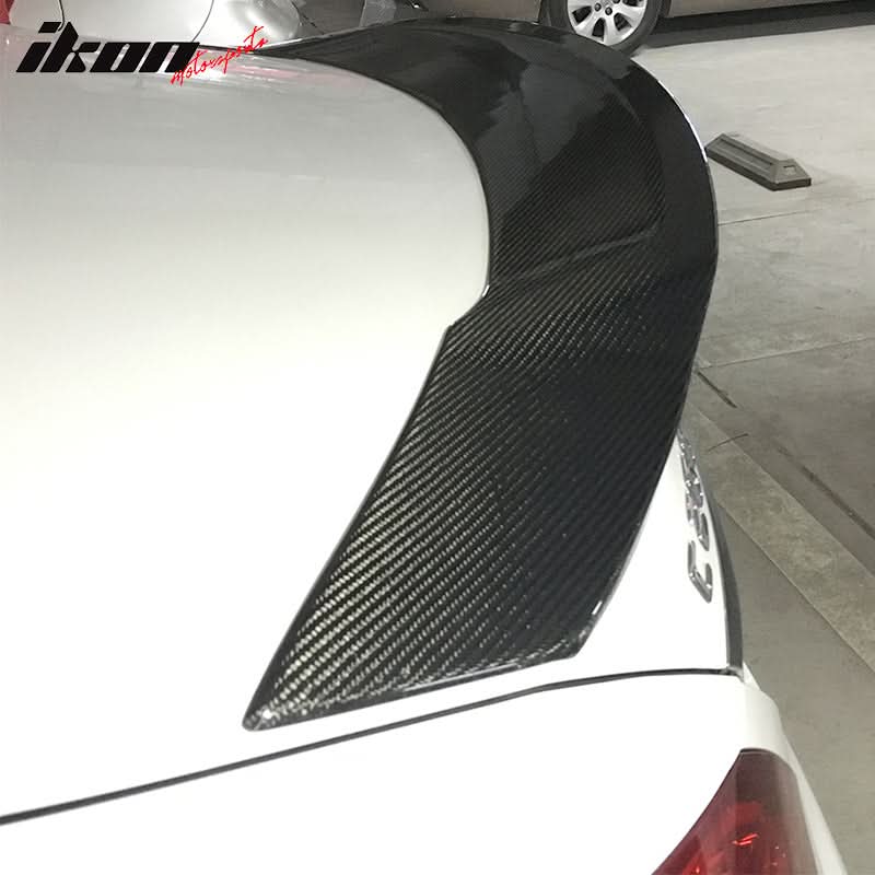 2015-2021 Benz W205 C Class JC Style Rear Trunk Spoiler Carbon Fiber