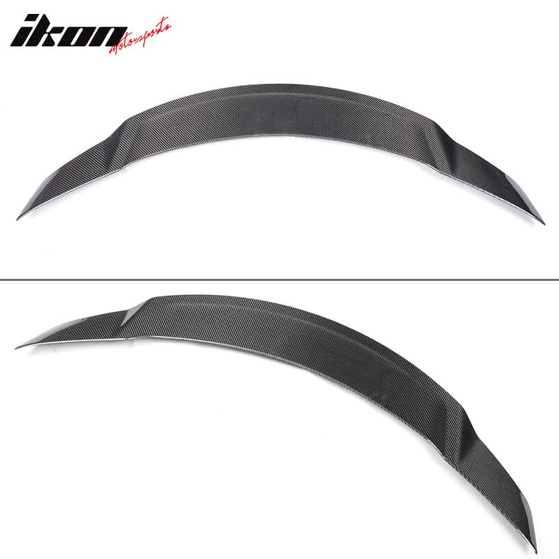 2015-2021 Benz W205 C Class JC Style Rear Trunk Spoiler Carbon Fiber
