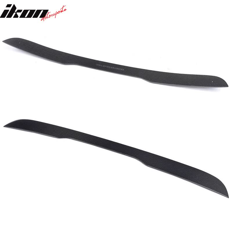 2014-2020 Benz W222 S Class JC Style Rear Roof Spoiler Carbon Fiber