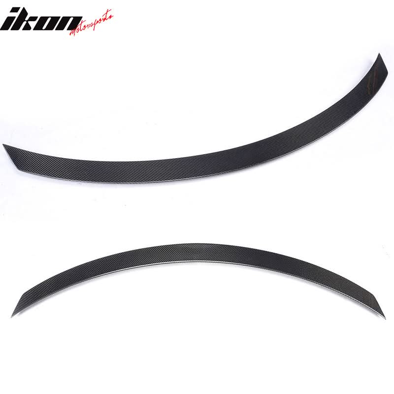 2015-2021 Benz W205 C Class ML Style Rear Trunk Spoiler Carbon Fiber