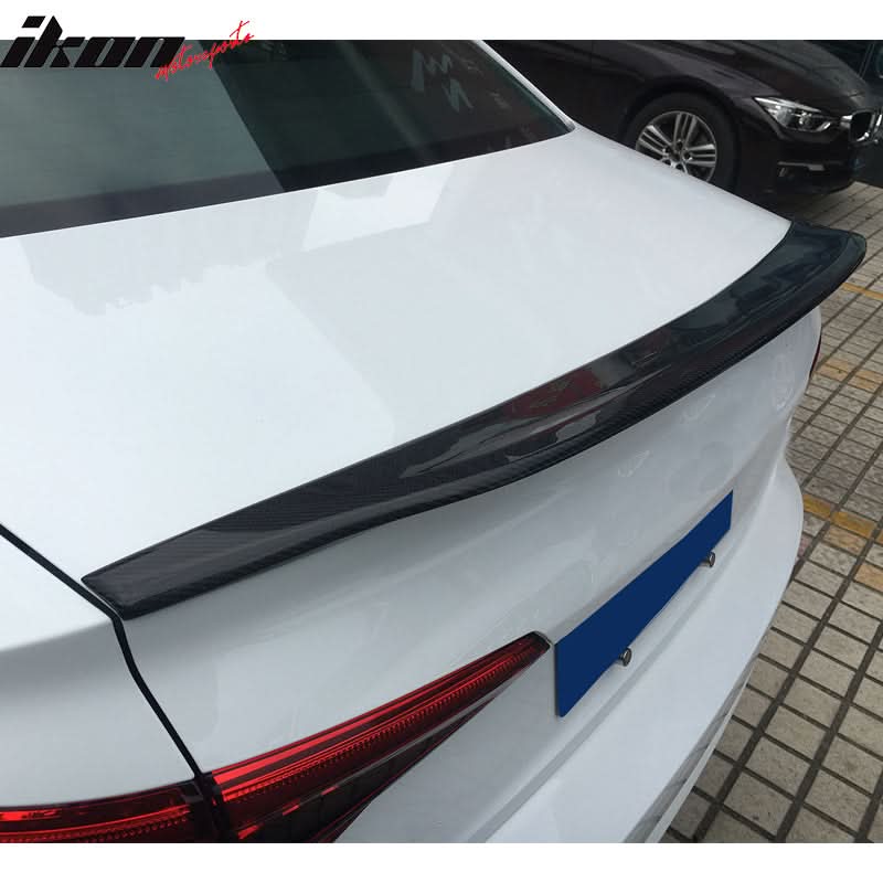 2017-2023 Audi A4/A4 Quattro S4 B9 CA Style Trunk Spoiler Carbon Fiber