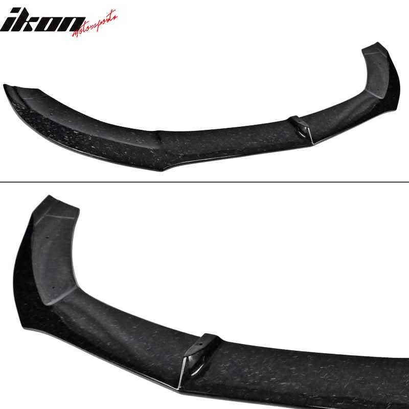 2015-2018 Benz W205 C Class PSM Front Bumper Lip Forged Carbon Fiber