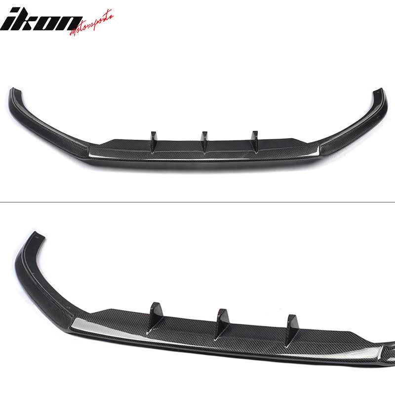 2013-2016 Audi S5 8V Coupe JC Style Front Bumper Lip Kit Carbon Fiber