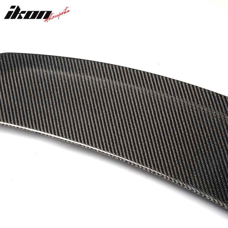 2015-2021 Benz W205 C Class JC Style Rear Trunk Spoiler Carbon Fiber