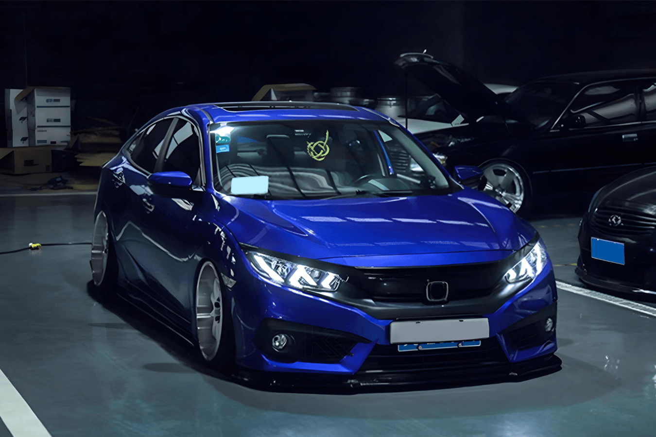 Honda Civic X Lambo Style LED Headlights (2017 - 2020)