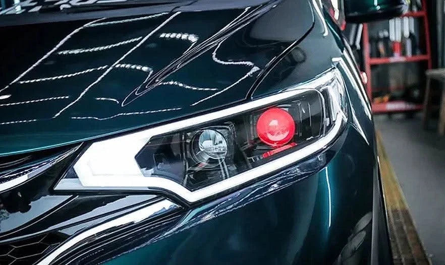 Honda Fit/Jazz Devil Eyes Dual Projector Headlights (2014 - 2018)
