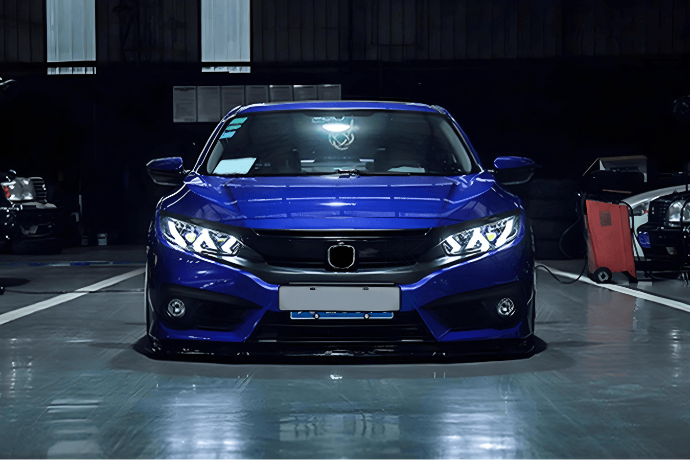 Honda Civic X Lambo Style LED Headlights (2017 - 2020)
