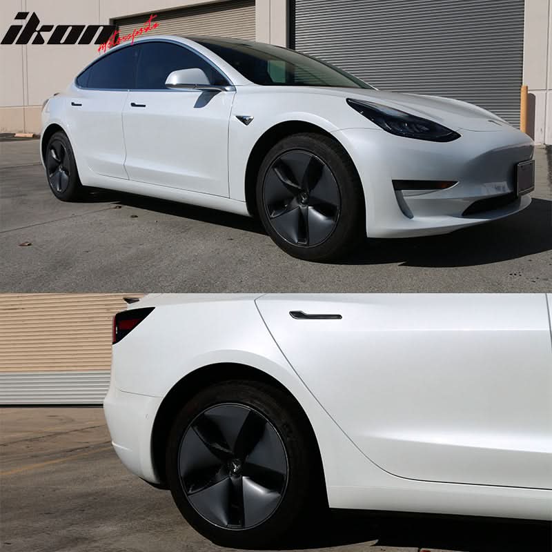 2017-2023 Tesla Model 3 Chrome Delete Vinyl Kit Sport Wheel Rim