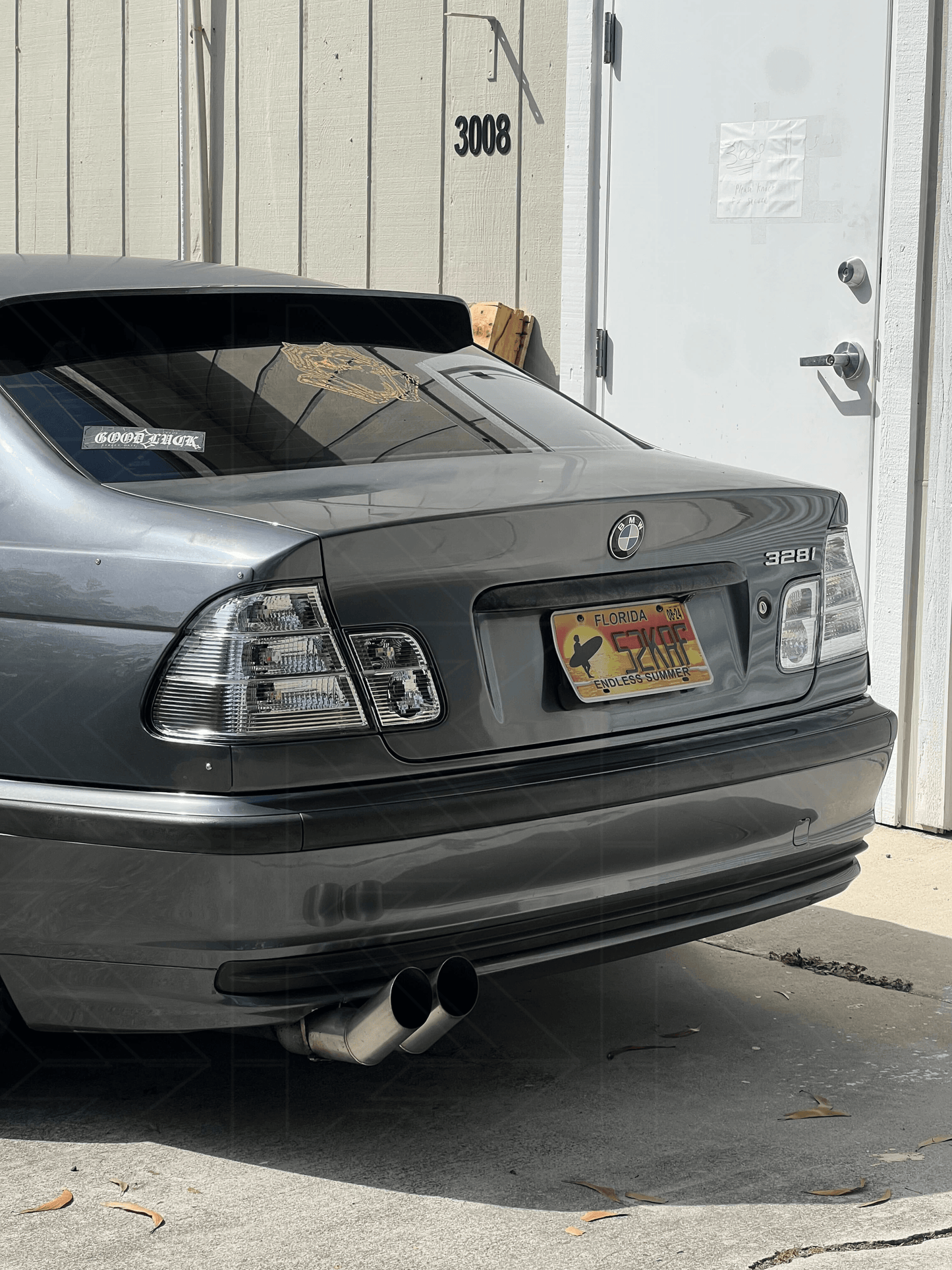 BMW 3-Series E46 Sedan Clear Tail Lights (1998-2006)