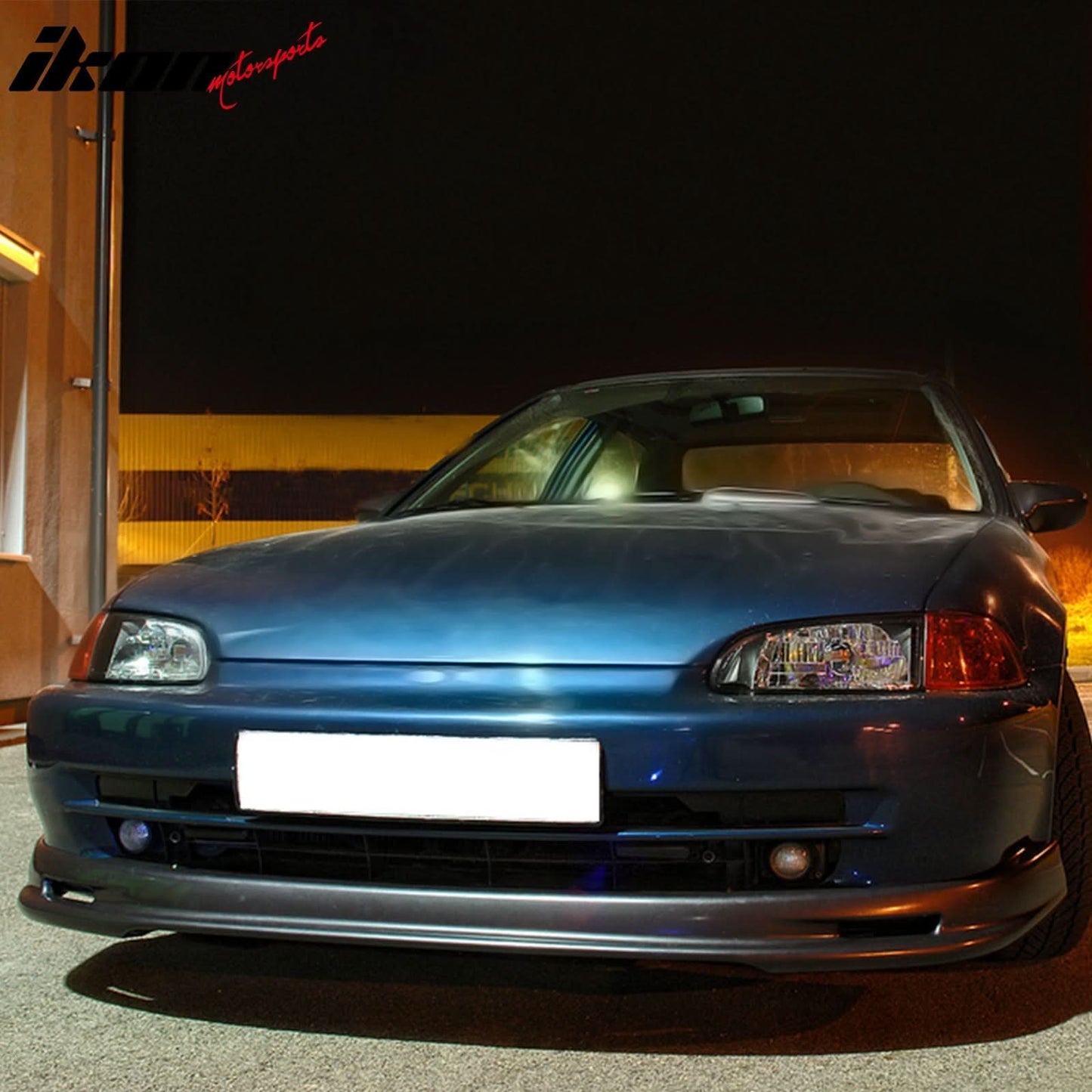 1992-1995 Honda Civic Sedan 4-Door Unpainted Front Lip Splitter PU