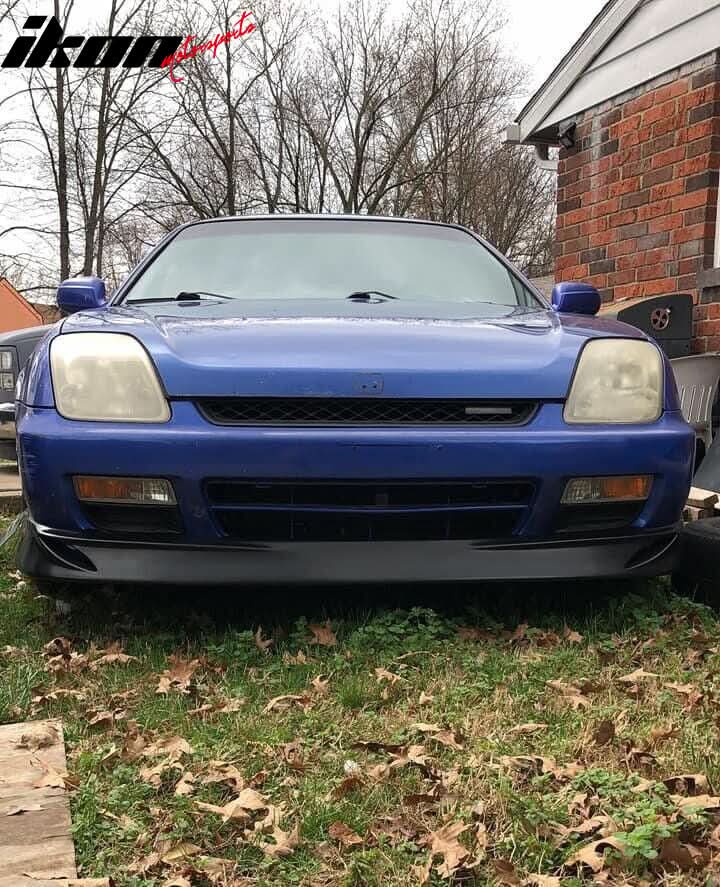 1997-2001 Honda Prelude Front Lip Splitter Unpainted PU IKON Spoiler