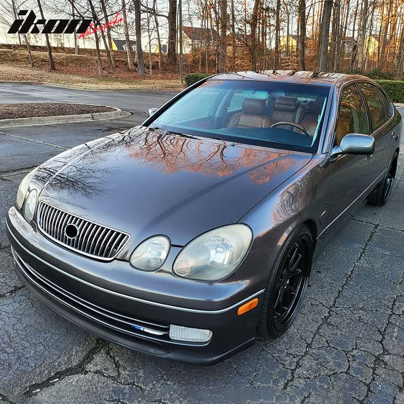 1998-2005 Lexus GS300 GS400 Aero TTE Style Front Bumper Lip PU