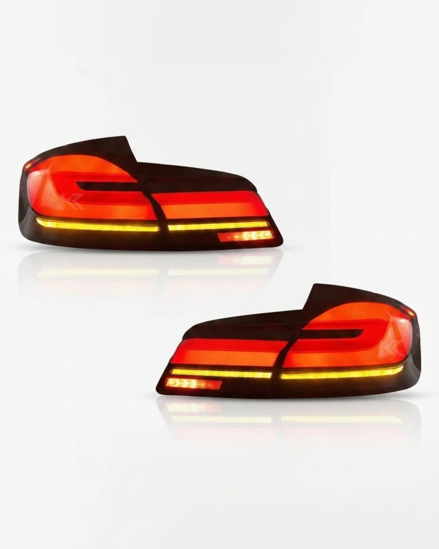 BMW 5-Series F10 F18 Clear (G30 Style) Tail Lights 2011-2017