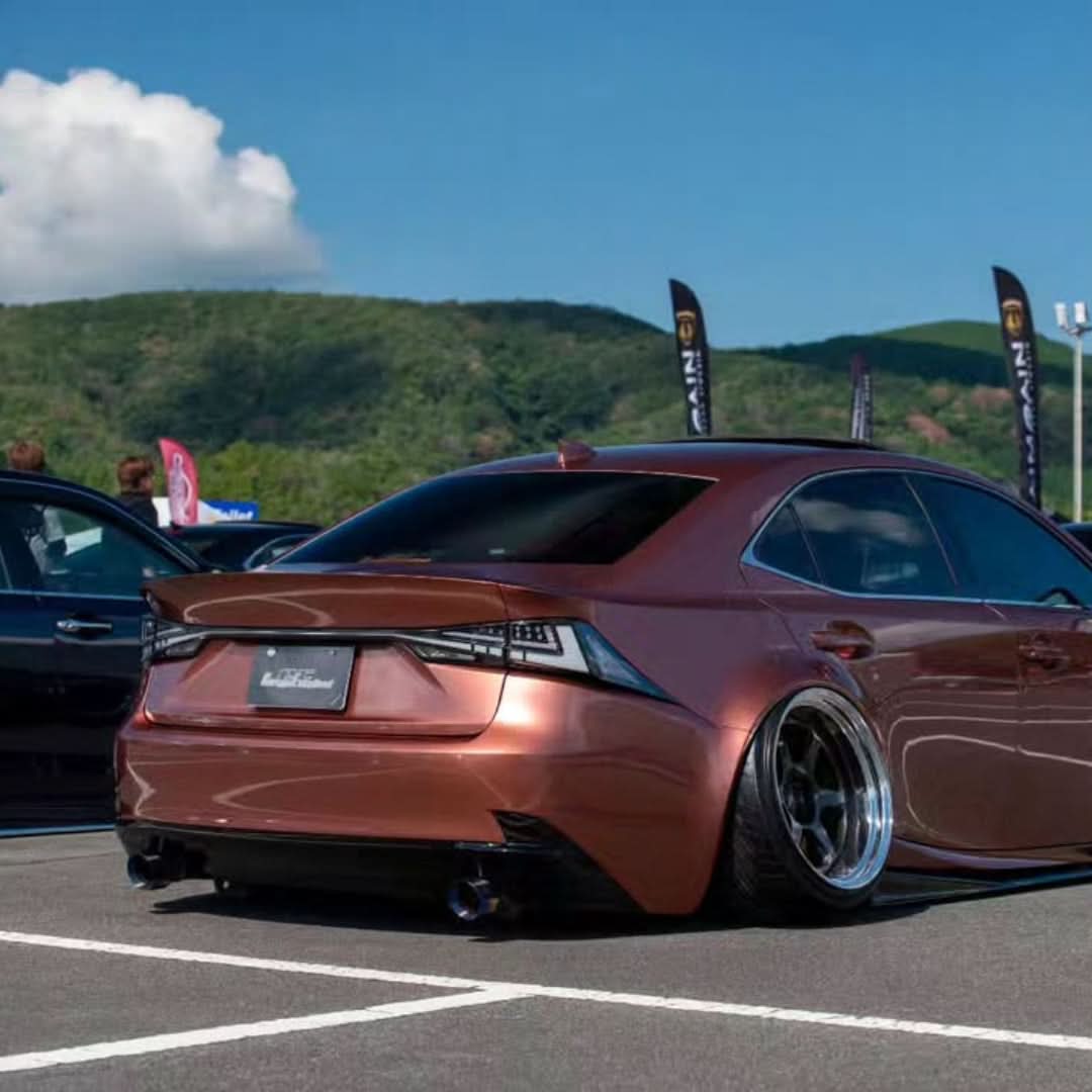 Lexus IS 300h Modern Tail Light Upgrade (RGB Color Changing) LED Tail Lights (2014-2020)