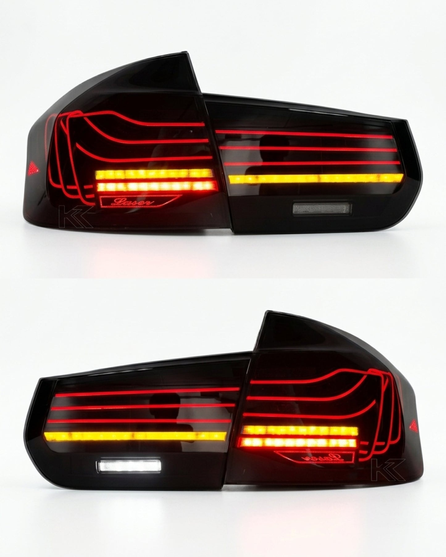 BMW 3-Series F30/F80 CSL Laser Style Tail Lights - (RGB Color Changing) - 2013-2018