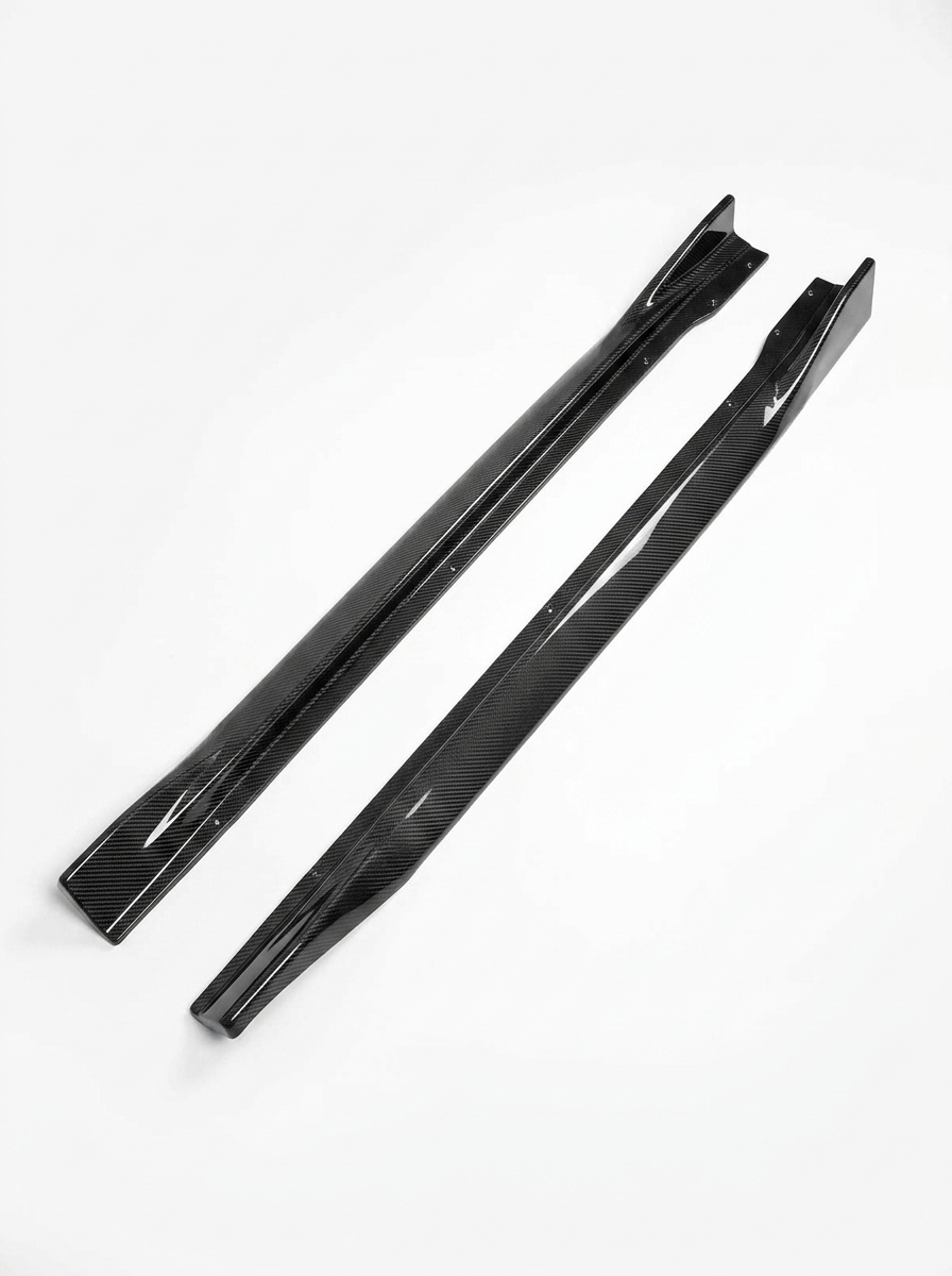 BMW 3/4 Series G80 G81 G82 G83 MP Style Carbon Fiber Side Skirts (2019 - 2024)