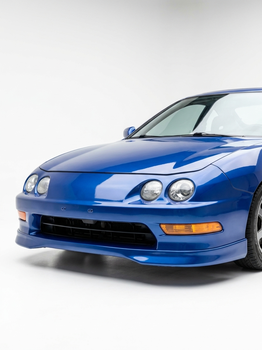 1994-1997 Acura Integra DC2 JDM TR Style Front Bumper Lip Spoiler - PU