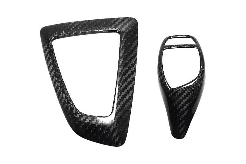 BMW F20 F22 F30 F32 F10 GT F07 F01 X3 F25 X4 F26 Carbon Fiber Gear Shift Knob and Panel Cover Trim (2011 - 2019)
