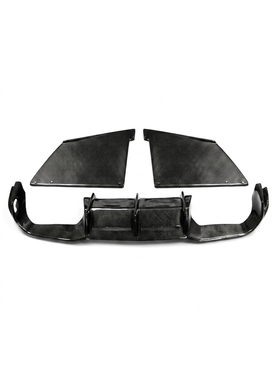 BMW 2 Series M2 F87 MTC Design Carbon Fiber Diffuser (2014 - 2021)