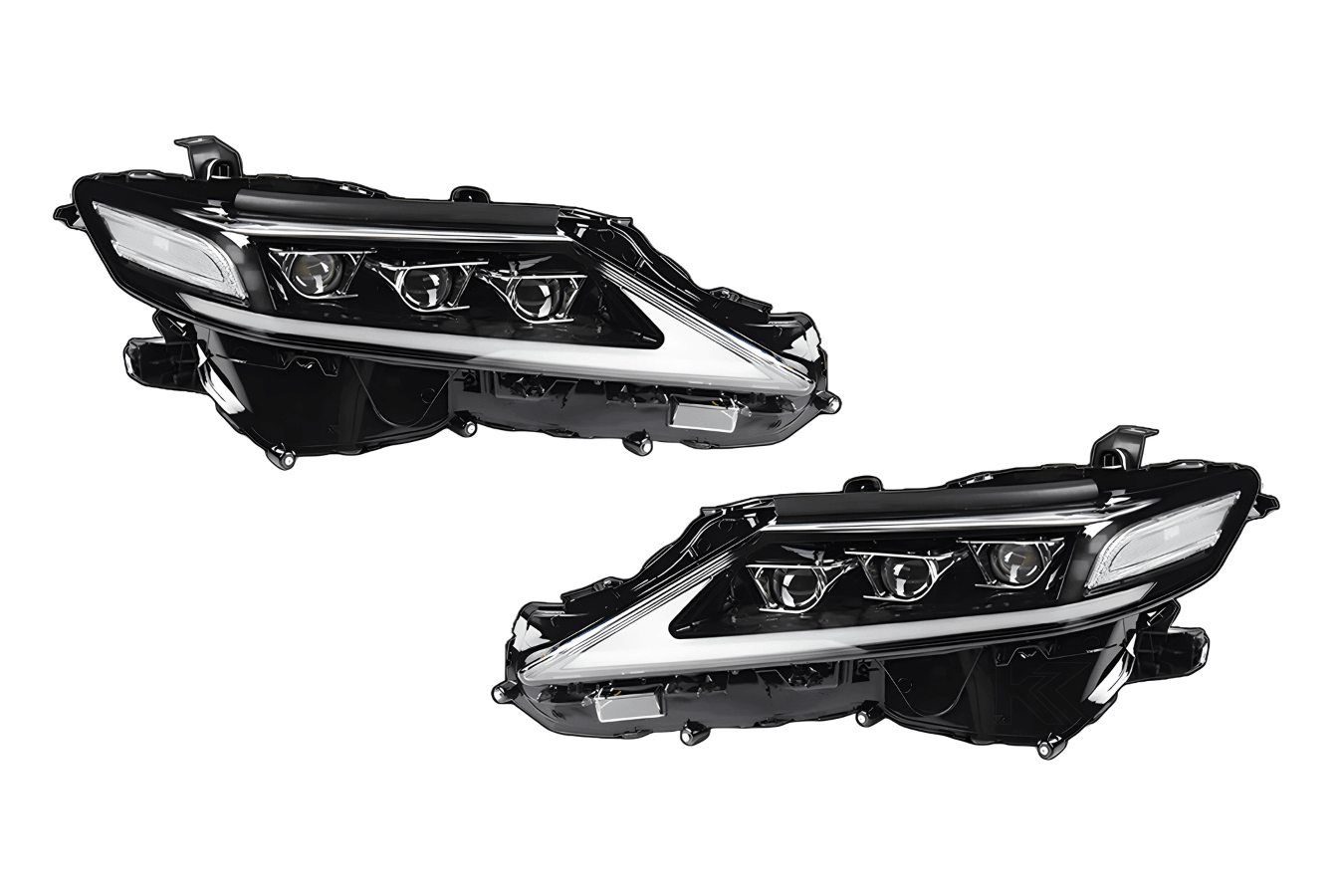 Toyota Camry XSE XLE SE LE Black LED Projector Headlights Upgrade (2018 - 2021)