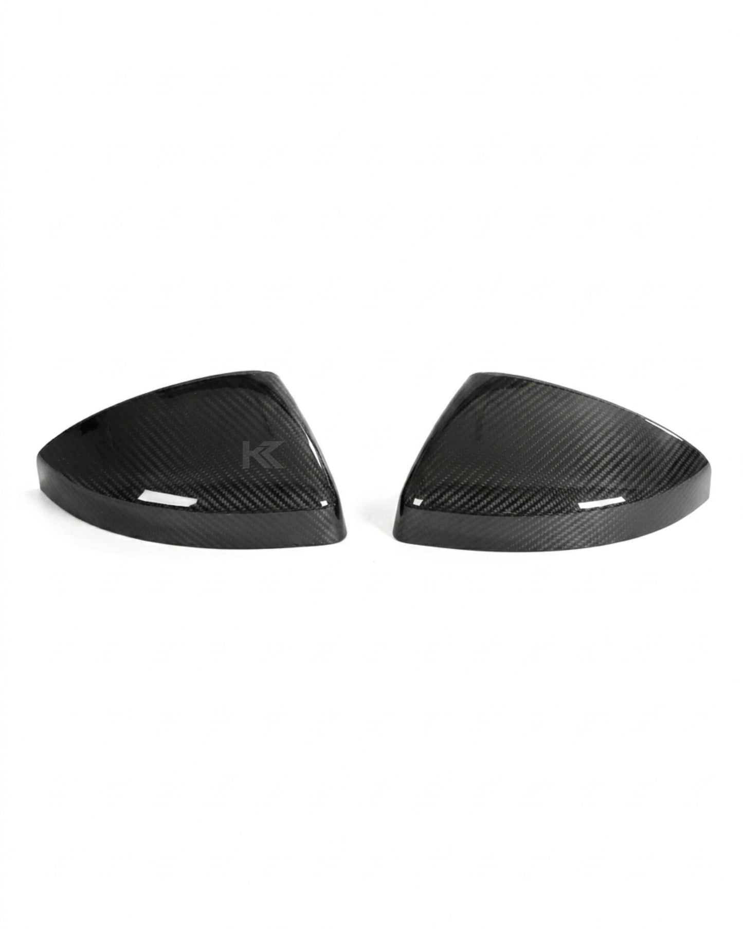 2019–2023 Audi R8 V10 Coupe Mirror Covers – Prepreg Dry Carbon Fiber