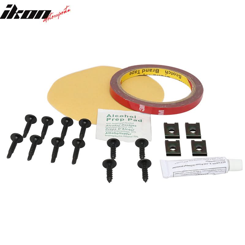 Automotive 3M Installation Hardware Front Rear Bumper Lip Install Kit