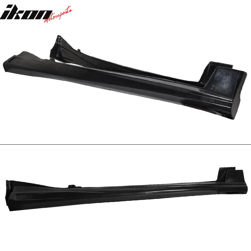 2000-2005 Toyota Celica VIP Style Unpainted Black Side Skirts PU