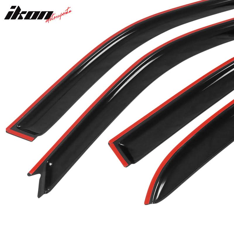 2001-2005 Lexus IS300 Sedan Slim Style Smoke Visor Windows Acrylic