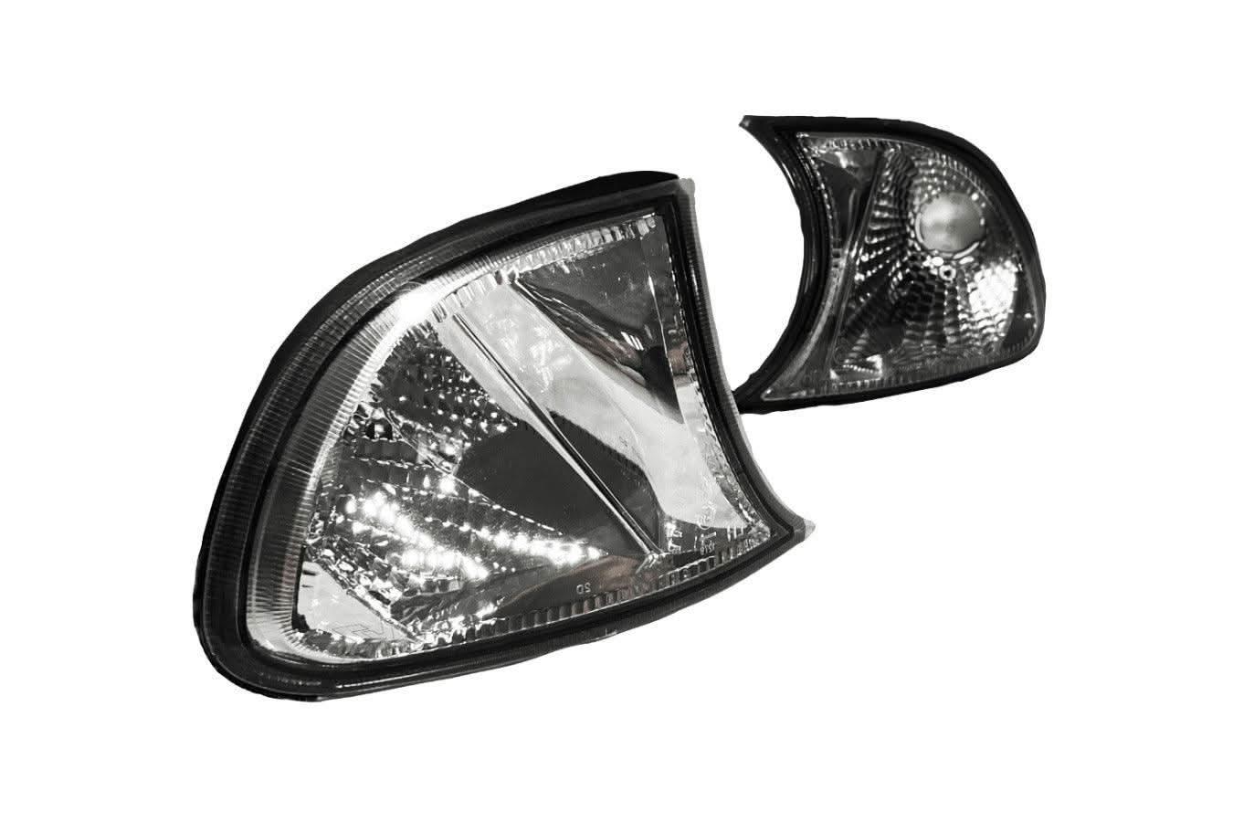 2002-2003 BMW 3 Series E46 2D / Convertible & 2002-2006 E46 M3 Screw-On JDM Crystal Clear Corner Lights