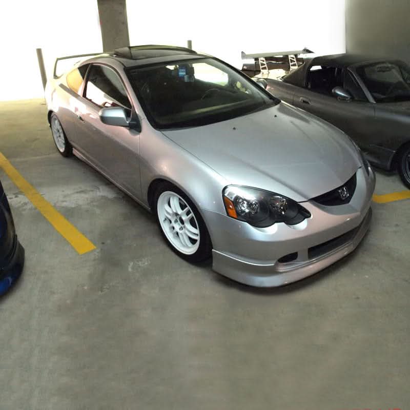 Fits 02-04 Acura RSX DC5 Poly- Front Bumper Lip+ Rear Bumper Lip PU