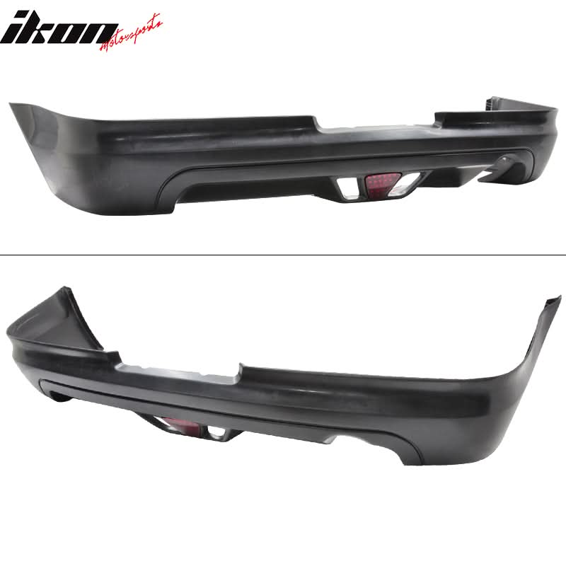 2002-2004 Acura RSX Mugen Style Rear Lip Diffuser LED Brake Light PU